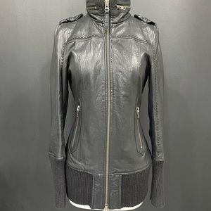 Mackage Nev Leather Jacket - Size XS